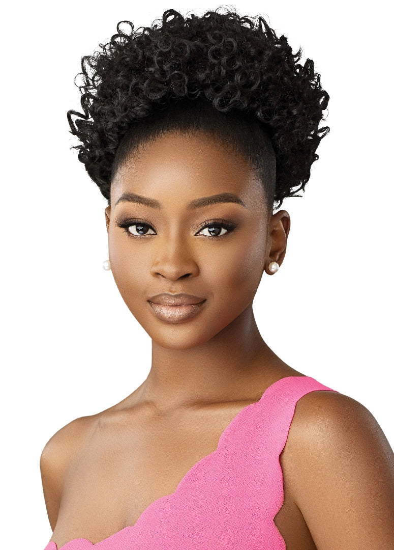 Outre Pretty Quick Pony - Curly Puff - Elevate Styles