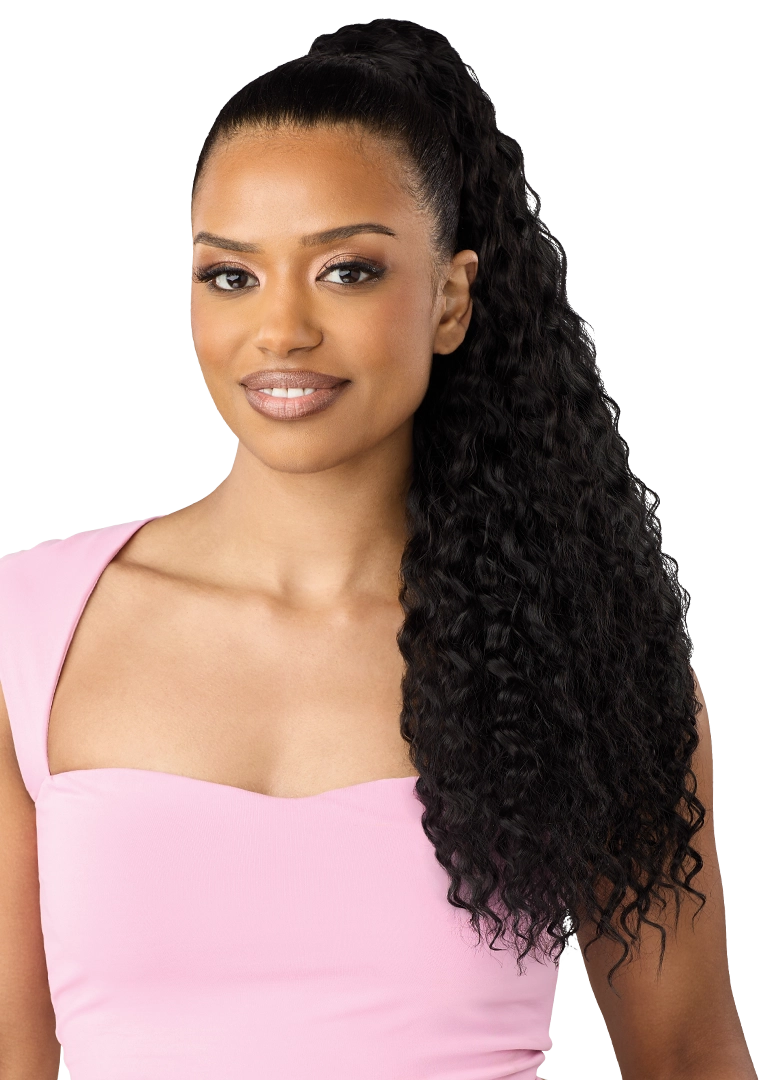 Outre Premium Synthetic Pretty Quick Ponytail Waven PQDPWAV