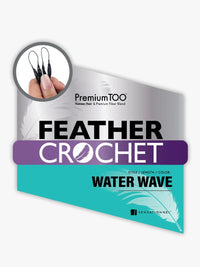 Thumbnail for Sensationnel Premium Too Feather Crochet Water Wave 14 Inch Human Hair Blend Braiding Hair - Elevate Styles