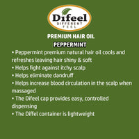 Thumbnail for Difeel Peppermint Premium Hair Oil 2.5z - Elevate Styles