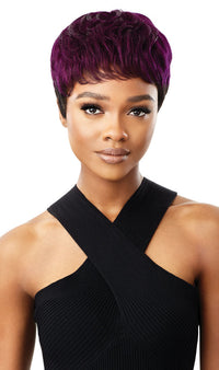 Thumbnail for Outre Fab&Fly™ Human Hair Full Cap Wig Color Queen - Esme - Elevate Styles