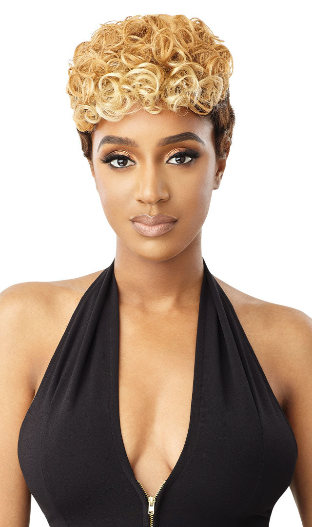 Outre Fab&Fly™ Human Hair Full Cap Wig Color Queen - Sofina - Elevate Styles