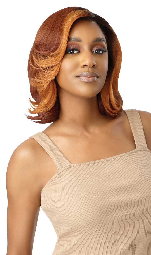 Outre Synthetic HD Transparent Lace Front Wig Alistar 12" - Elevate Styles