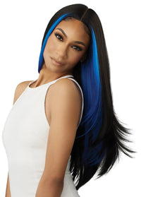 Thumbnail for Outre Color Bomb HD Lace Front Wig Chandice 26