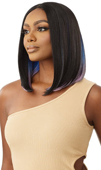 Thumbnail for Outre Color Bomb HD Lace Front Wig Kimia 14