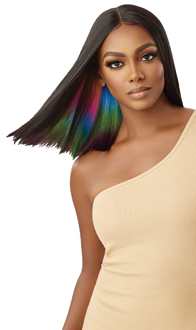 Outre Color Bomb HD Lace Front Wig Kimia 14" - Elevate Styles