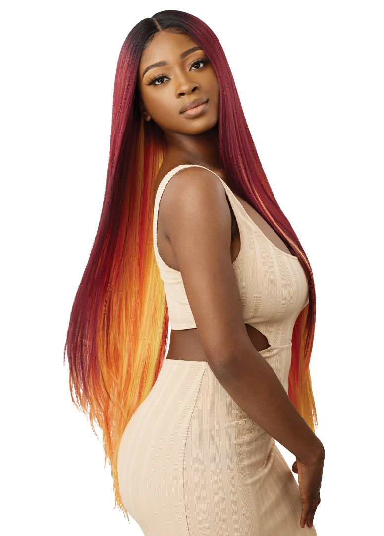 Outre Color Bomb HD Lace Front Wig Kimisha 36" - Elevate Styles