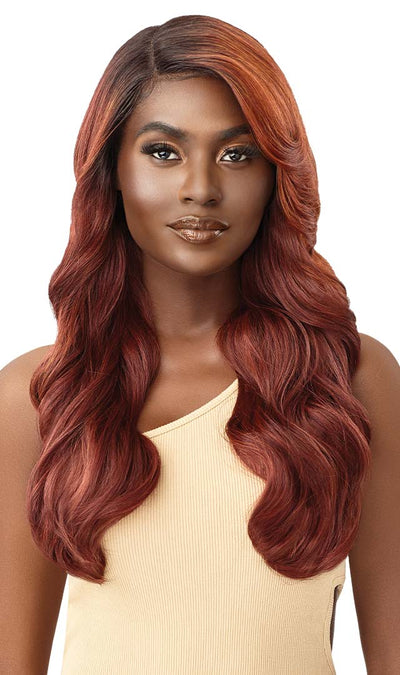 Outre Color Bomb Swiss Lace Front Wig Levana 22" - Elevate Styles