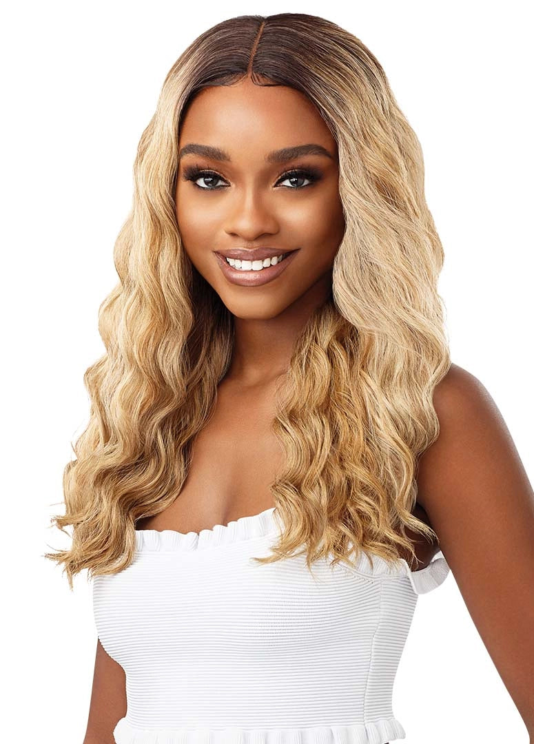 Outre Synthetic Pre-Plucked HD Transparent Lace Front Wig Every 7 - Elevate Styles