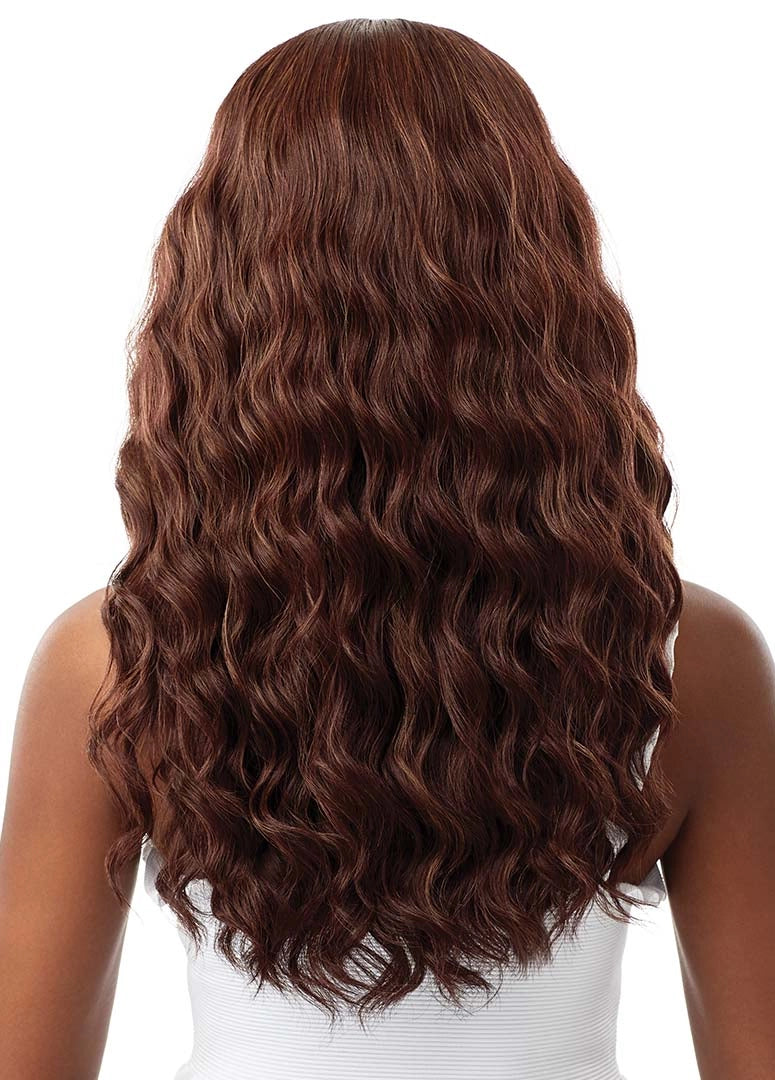 Outre Synthetic Pre-Plucked HD Transparent Lace Front Wig Every 7 - Elevate Styles