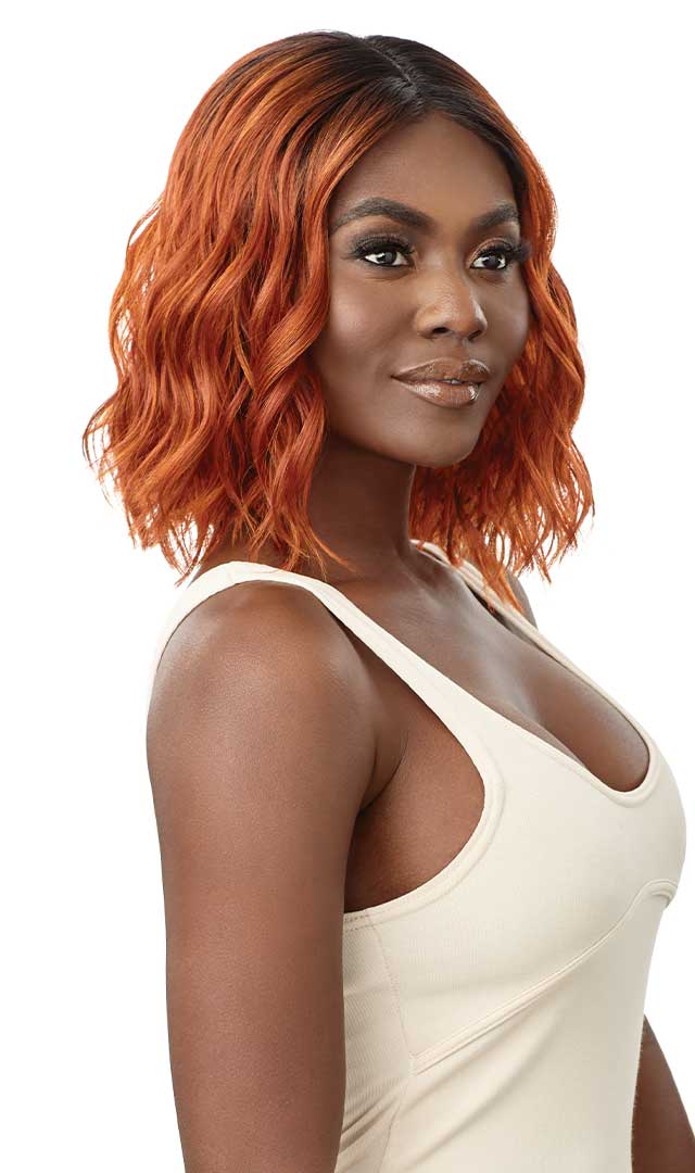Outre Synthetic HD Transparent Lace Front Wig Jalysana - Elevate Styles