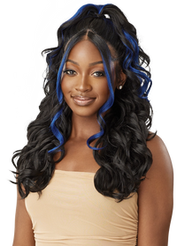 Thumbnail for Outre Synthetic Melted Hairline HD Lace Front Wig Ellington QLMHELL - Elevate Styles