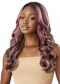 Thumbnail for Outre Synthetic Melted Hairline HD Lace Front Wig Ellington QLMHELL - Elevate Styles