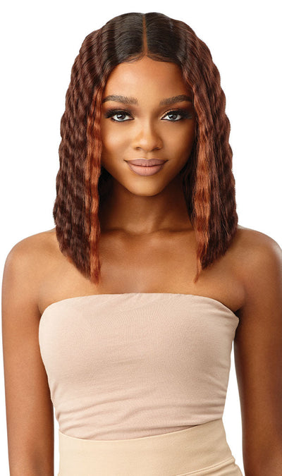 Outre Melted Hairline Collection-HD Swiss Lace Front Wig Lilyana Bob 12" - Elevate Styles