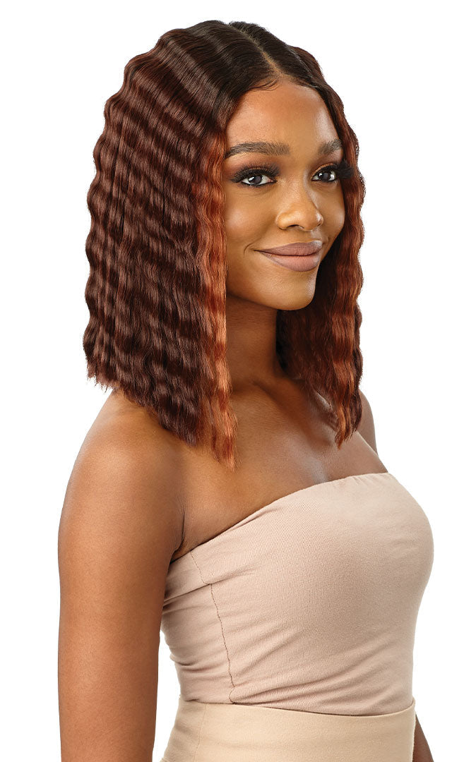 Outre Melted Hairline Collection-HD Swiss Lace Front Wig Lilyana Bob 12" - Elevate Styles