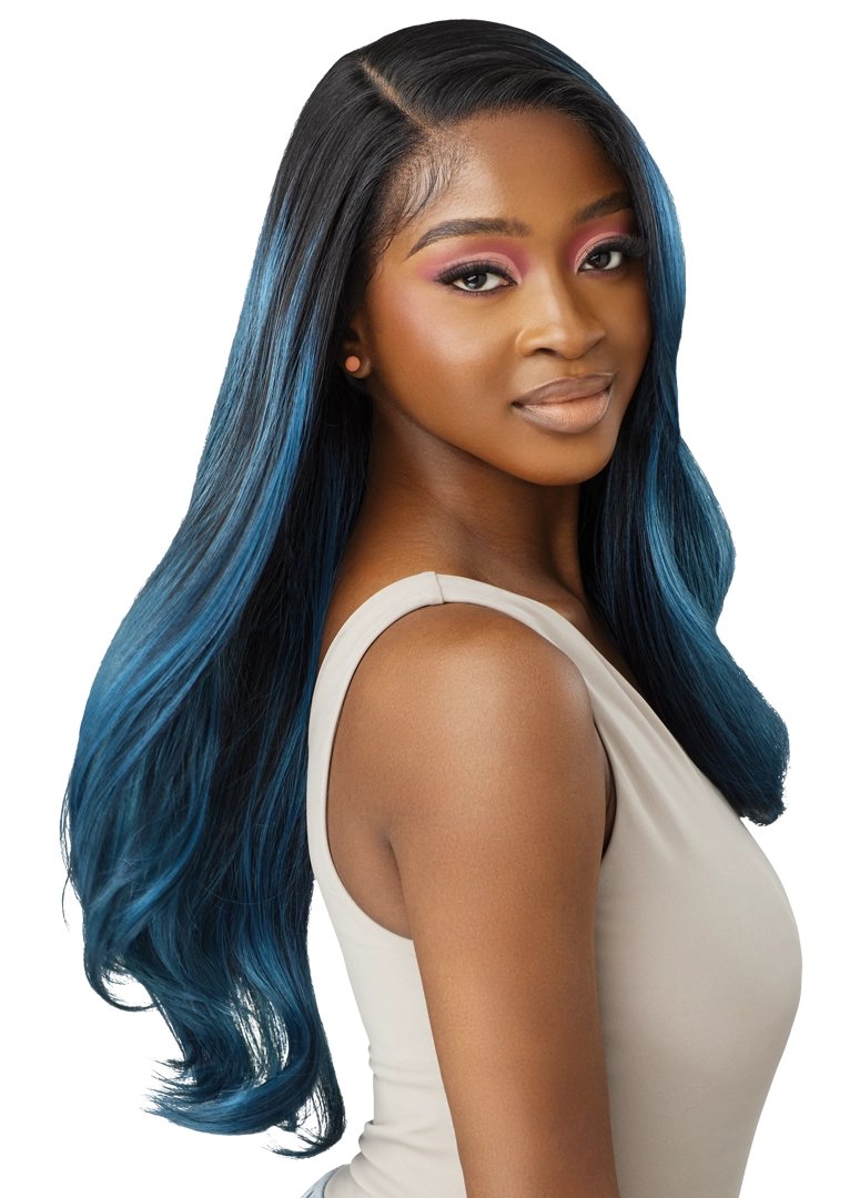 Outre Synthetic Melted Hairline HD Lace Front Wig Presley QLMHPRE - Elevate Styles