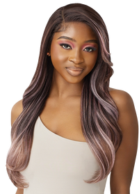Thumbnail for Outre Synthetic Melted Hairline HD Lace Front Wig Presley QLMHPRE - Elevate Styles