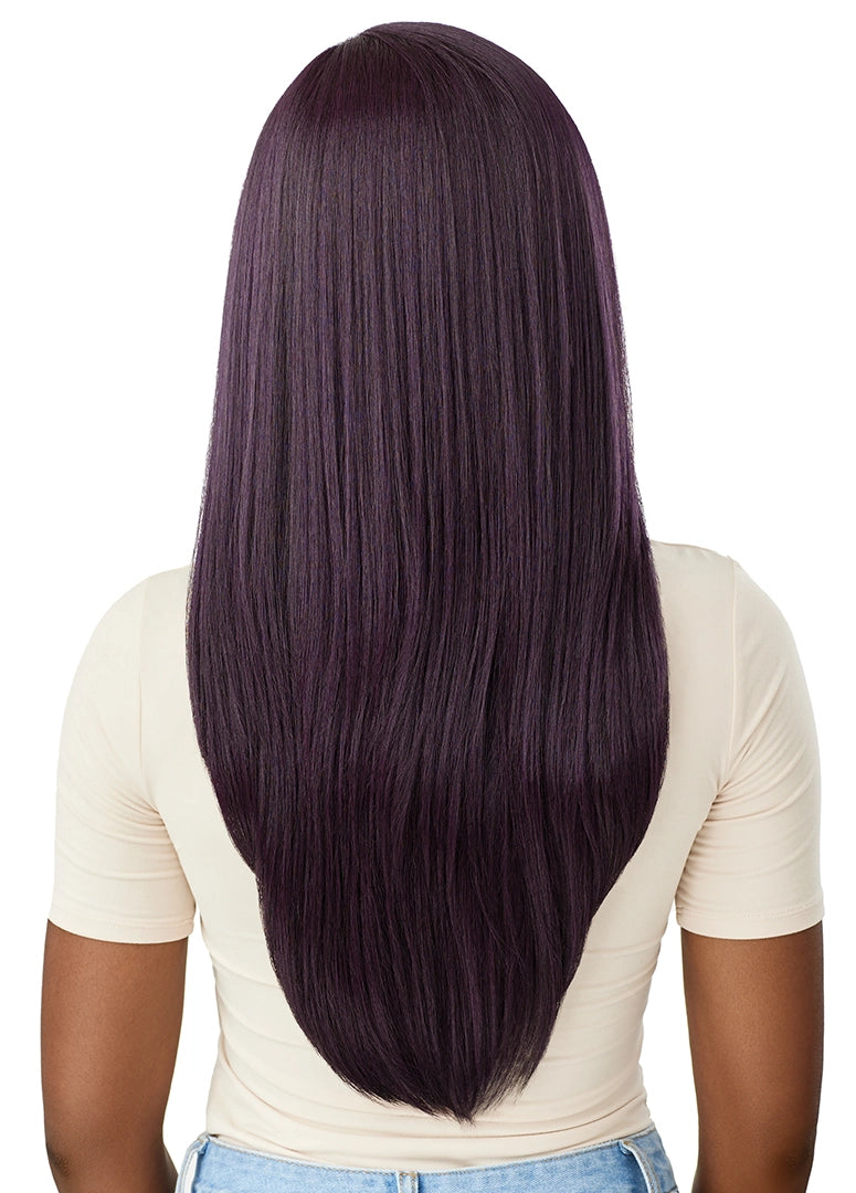 Outre Synthetic Melted Hairline HD Lace Front Wig Asher QLMHASH
