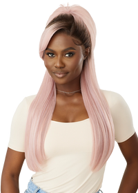Thumbnail for Outre Synthetic Melted Hairline HD Lace Front Wig Asher QLMHASH