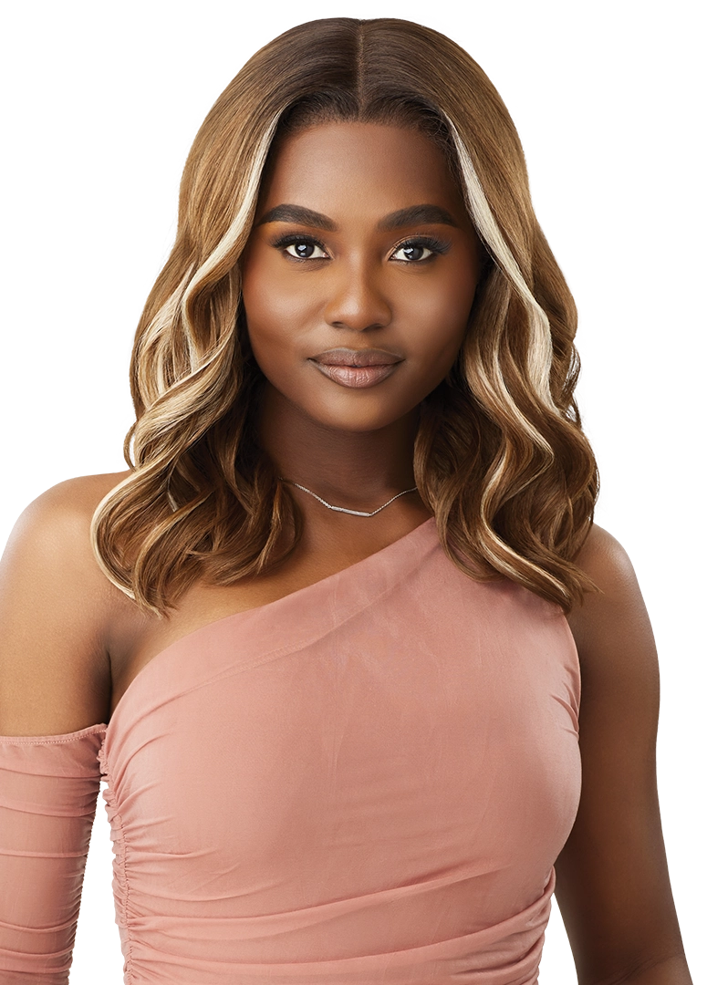 Outre Synthetic Melted Hairline HD Lace Front Wig Charise QLMHCHR