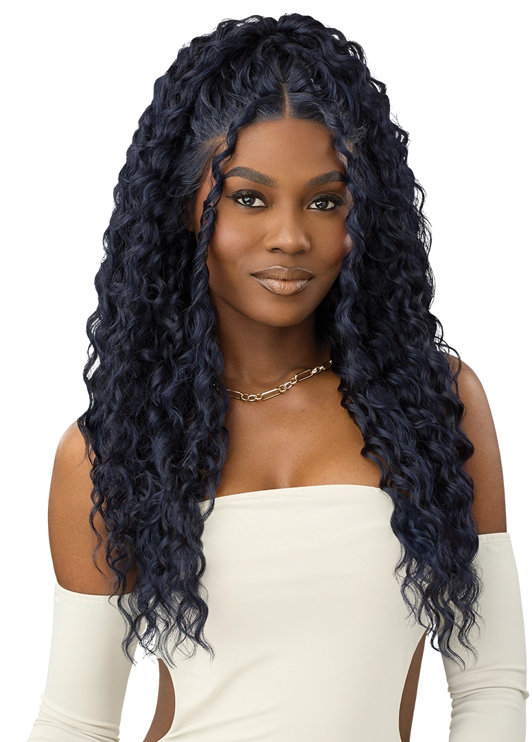 Outre Synthetic Melted Hairline HD Lace Front Wig MH115 QLMHMH115 - Elevate Styles