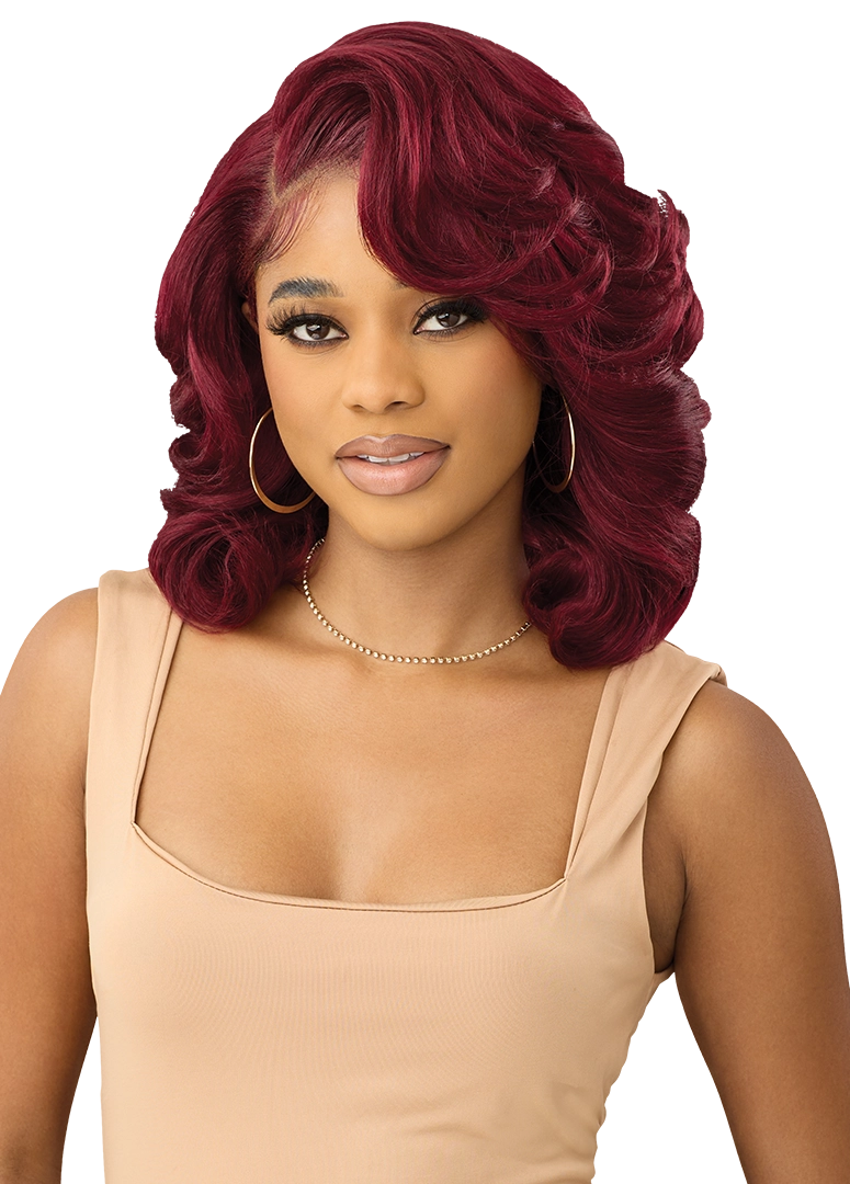 Outre Synthetic Melted Hairline HD Lace Front Wig MH117 QLMHMH117 - Elevate Styles
