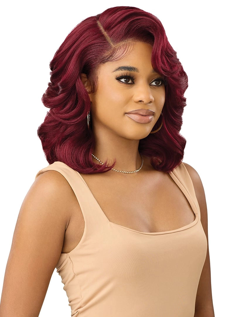 Outre Synthetic Melted Hairline HD Lace Front Wig MH117 QLMHMH117 - Elevate Styles