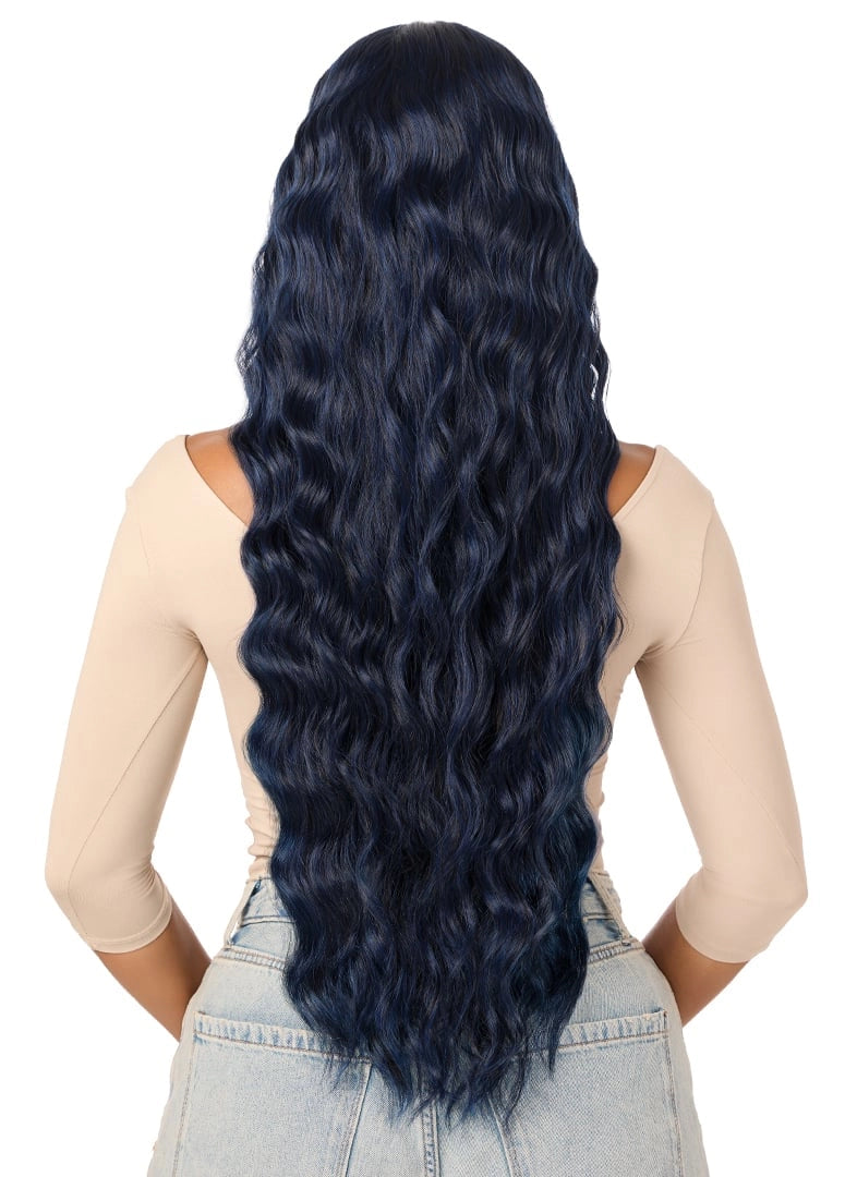 Outre Synthetic Melted Hairline HD Lace Front Wig MH124 QLMHMH124
