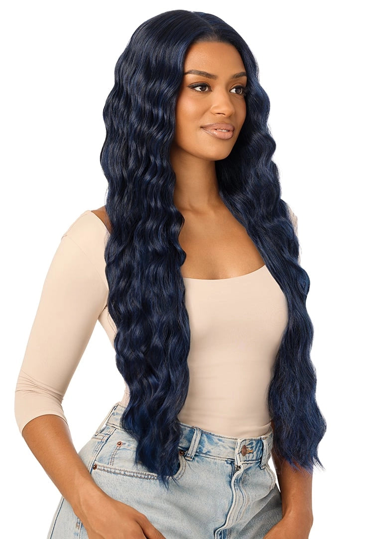 Outre Synthetic Melted Hairline HD Lace Front Wig MH124 QLMHMH124