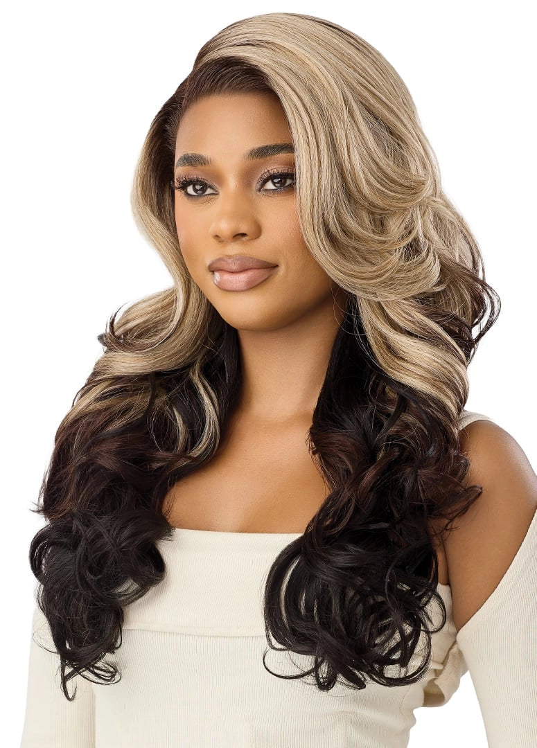 Outre Synthetic Melted Hairline HD Lace Front Wig MH126 QLMHMH126