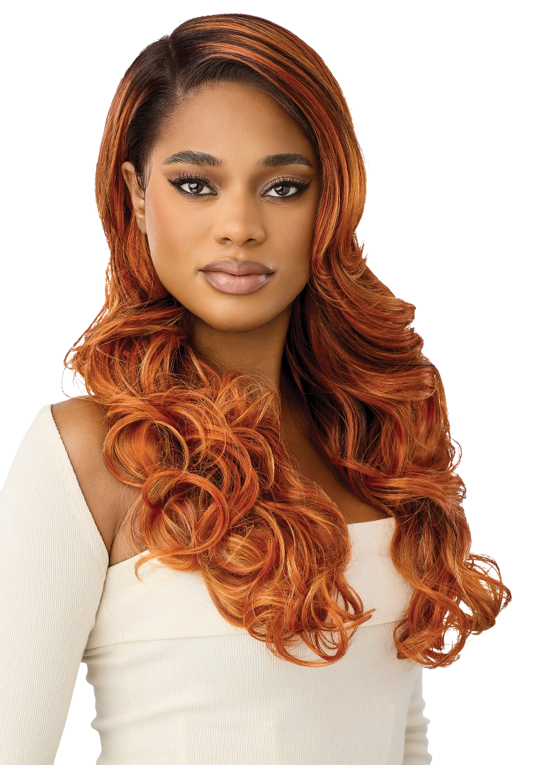 Outre Synthetic Melted Hairline HD Lace Front Wig MH126 QLMHMH126