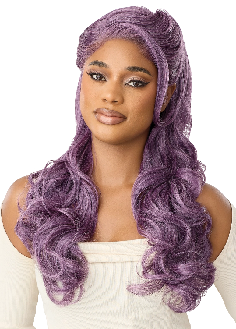 Outre Synthetic Melted Hairline HD Lace Front Wig MH126 QLMHMH126