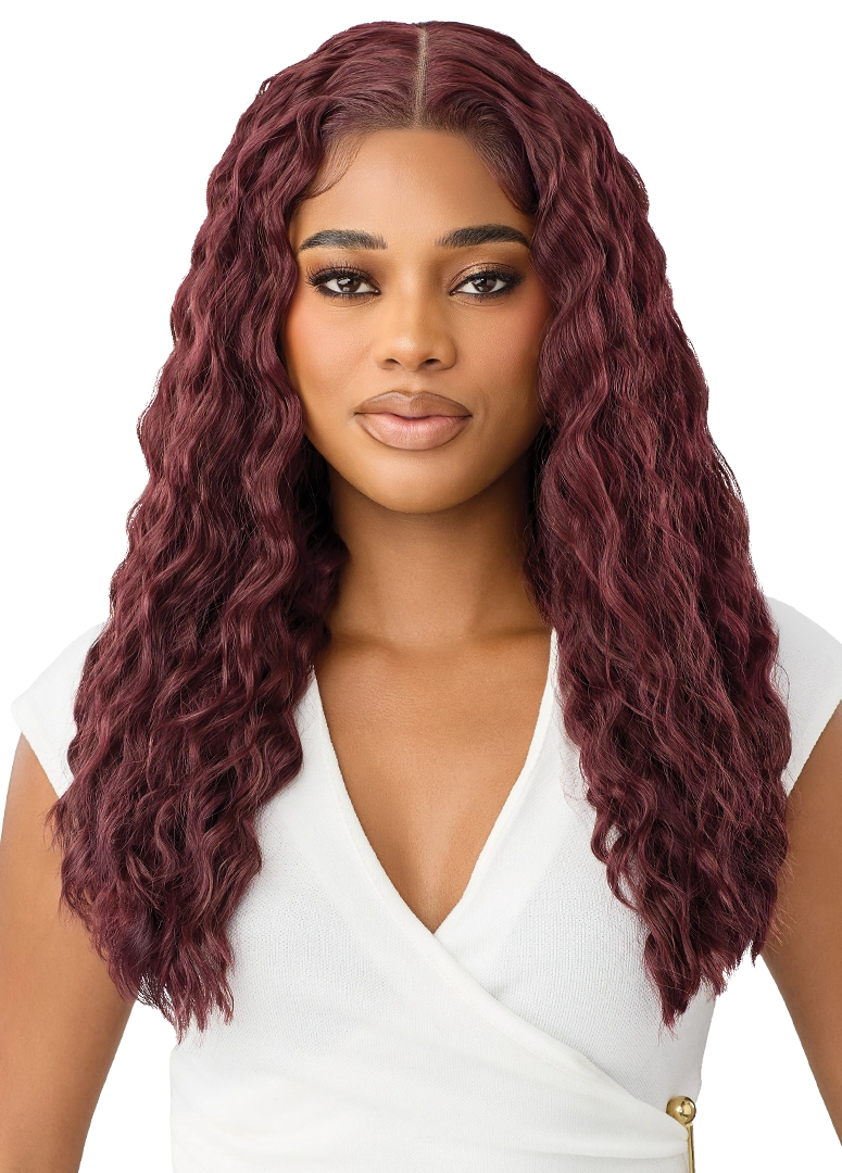Outre Synthetic Melted Hairline HD Lace Front Wig MH130 QLMHMH130