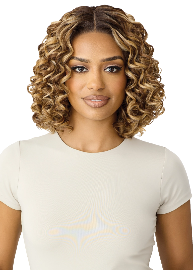 Outre Synthetic Melted Hairline HD Lace Front Wig MH132 QLMHMH132