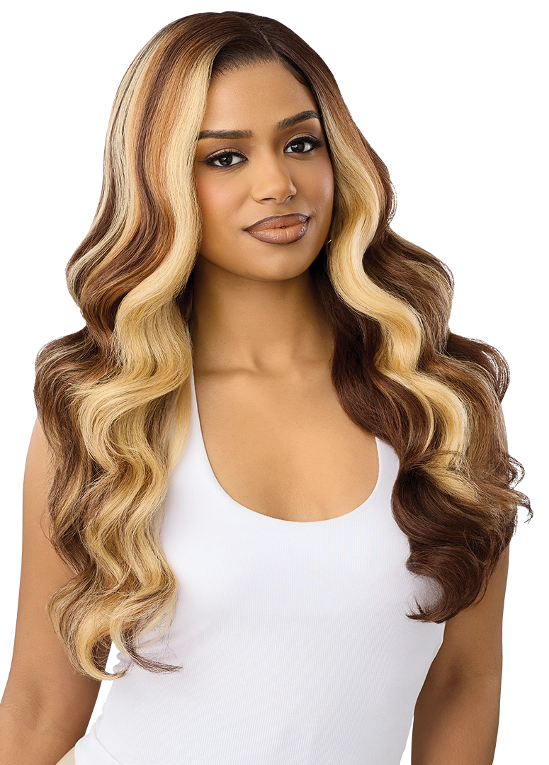 Outre Synthetic Melted Hairline HD Lace Front Wig MH142 QLMHMH142 - Elevate Styles
