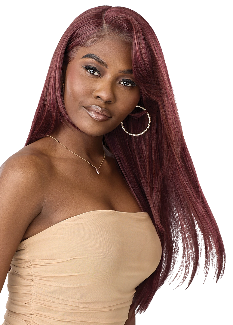 Outre Synthetic Melted Hairline HD Lace Front Wig MH143 QLMHMH143