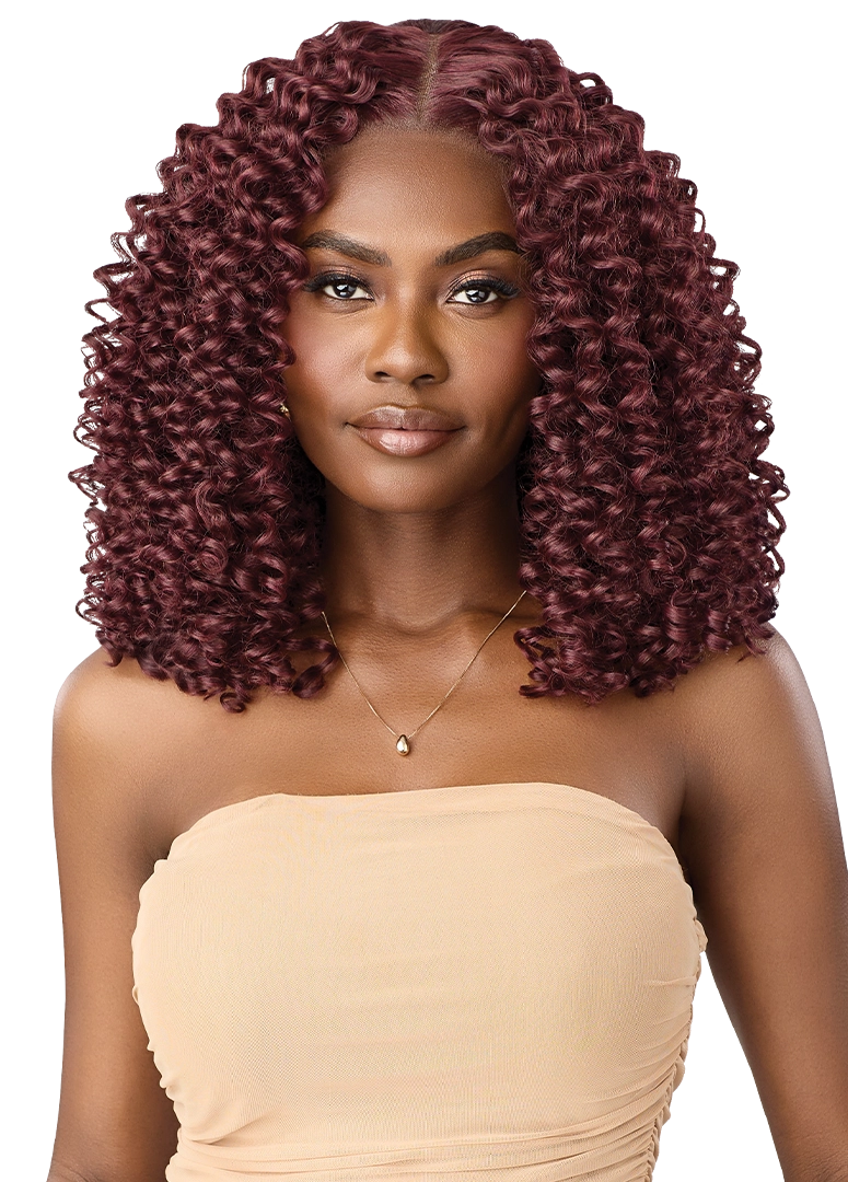Outre Synthetic Melted Hairline HD Lace Front Wig MH149 QLMHMH149