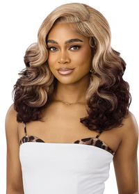 Thumbnail for Outre Melted Hairline TruCurve Synthetic Lace Front Wig - TRUCURVE 13 QLMHTTC13