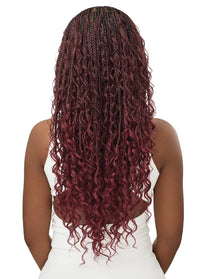 Thumbnail for Outre Whole Lace HD Pre-Braided Lace Front Wig Boho Box Braids 28 - Elevate Styles