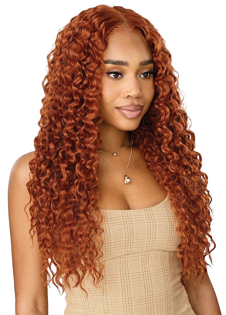 Outre Perfect Hairline NueBlend – 13x6 Lace Frontal HHB-Peruvian Curls 26" QLPHLNHPC26