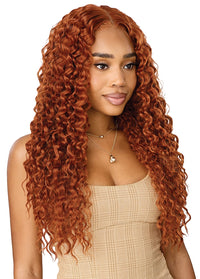 Thumbnail for Outre Perfect Hairline NueBlend – 13x6 Lace Frontal HHB-Peruvian Curls 26