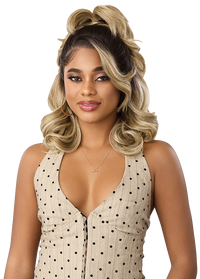 Thumbnail for Outre Perfect Hairline NueBlend – 13x6 Lace Frontal HHB-Body Wave 14
