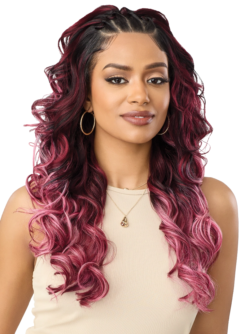 Outre Perfect Hairline 360 Frontal Lace 13"x 6" HD Transparent Lace Front Wig PH18 QLPHLPH18 - Elevate Styles