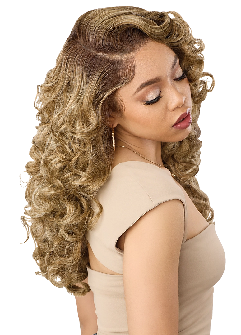 Outre Perfect Hairline 360 Frontal Lace 13"x 6" HD Transparent Lace Front Wig PH23 QLPHLPH23