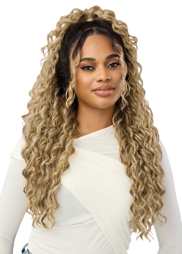 Outre Perfect Hairline 360 Frontal Lace 13"x 6" HD Transparent Lace Front Wig PH25 QLPHLPH25