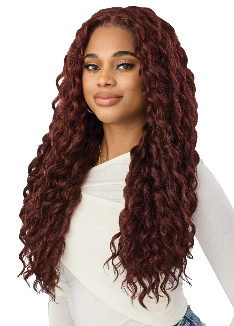 Outre Perfect Hairline 360 Frontal Lace 13"x 6" HD Transparent Lace Front Wig PH25 QLPHLPH25