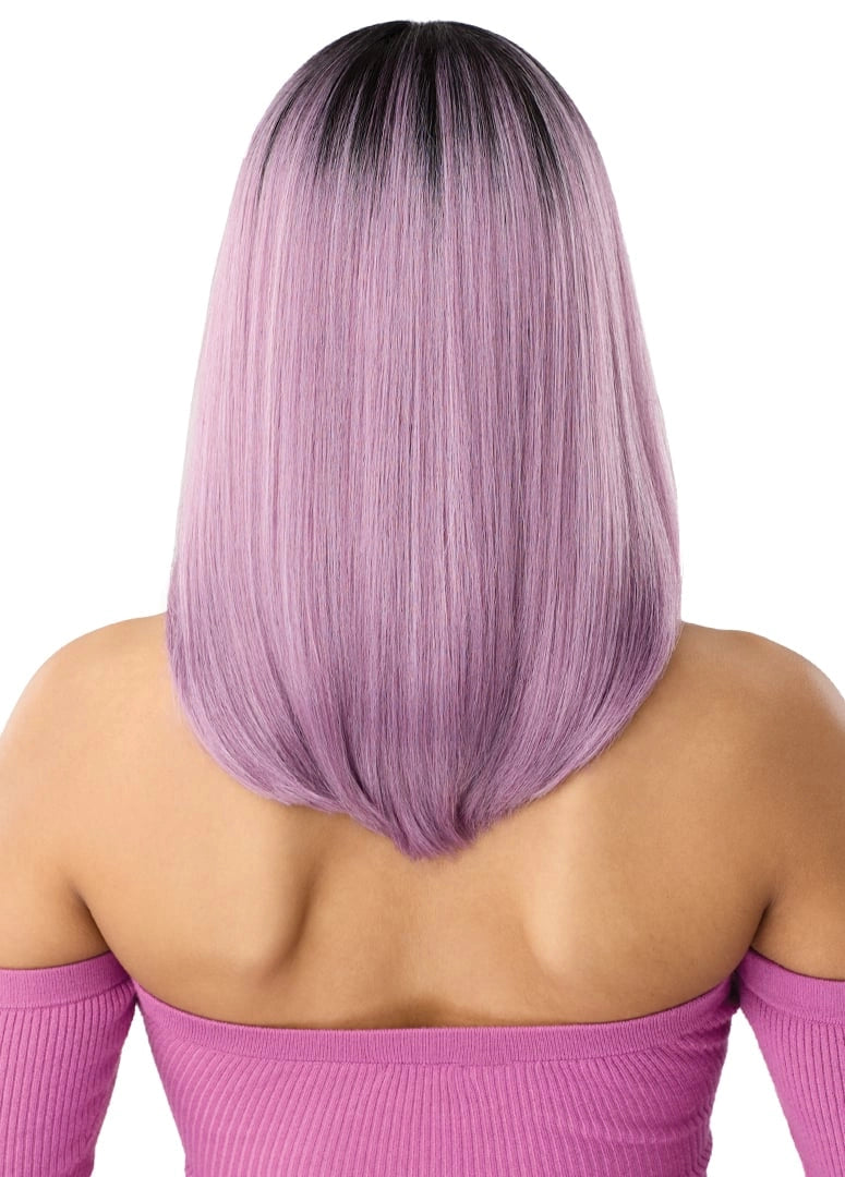 Outre Perfect Hairline Swoop Series Frontal Lace 13"x 4" HD Transparent Lace Front Wig Swoop 17 - Elevate Styles