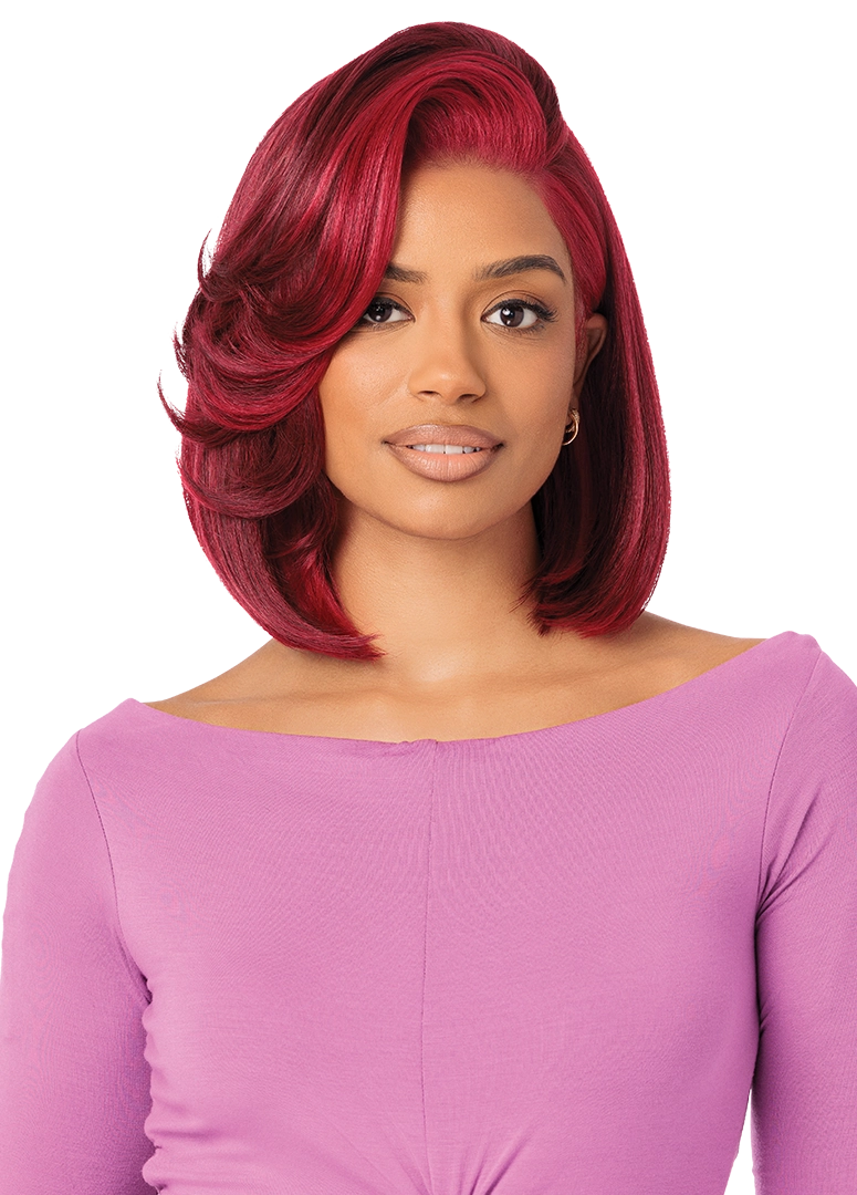 Outre Perfect Hairline Swoop Series Frontal Lace 13"x 4" HD Transparent Lace Front Wig Swoop 20 QLPHLSSWO20