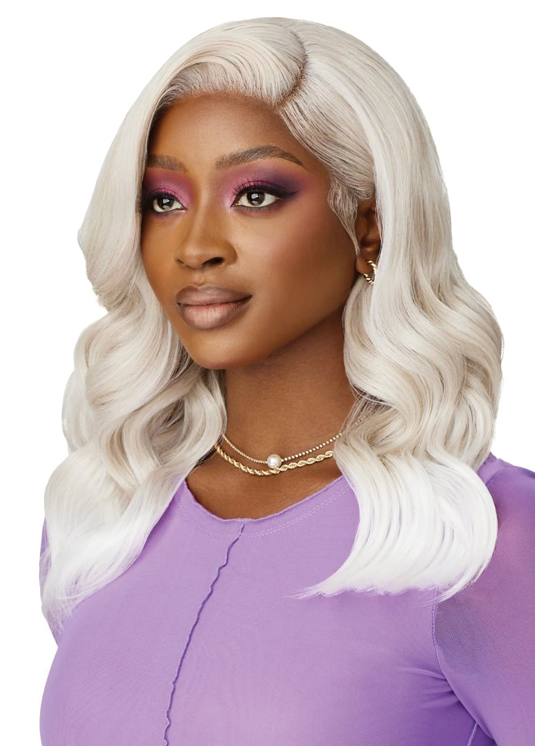 Outre Perfect Hairline Swoop Series Frontal Lace 13"x 4" HD Transparent Lace Front Wig Swoop 4 - Elevate Styles
