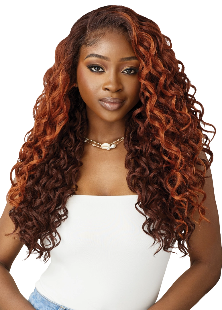 Outre Perfect Hairline 360 Frontal Lace 13"x 6" HD Transparent Lace Front Wig Esmera QLPHLESM - Elevate Styles